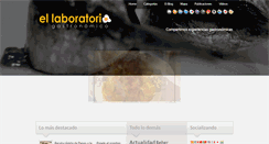 Desktop Screenshot of ellaboratoriogastronomico.com